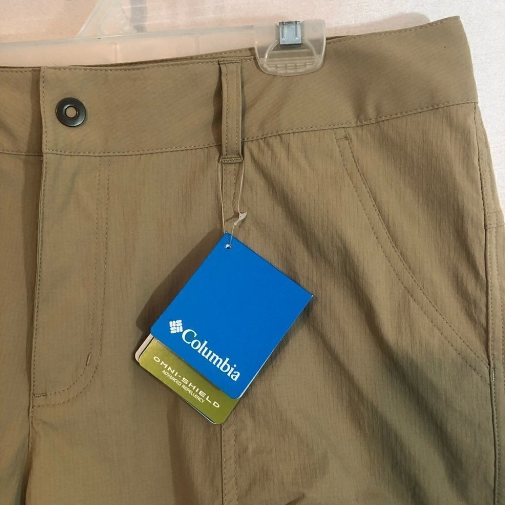 NWT Columbia Court Short  Tan Ladies 16 - Picture 6 of 15